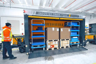 Industry Train Outdoor Tugger Train IT830