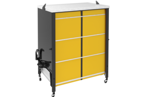 Wetterschutzsystem für Warenträger