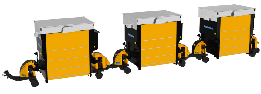 IT900 driverless tugger train