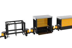 IT800 outdoor tugger train