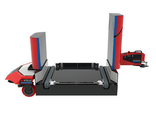 Load carrier with conveyor system (automated)