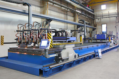 Autogenes Brennschneiden mit bis zu 4 Schneidbrennern