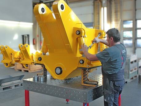 Fertigung von komplexen Montagekomponenten